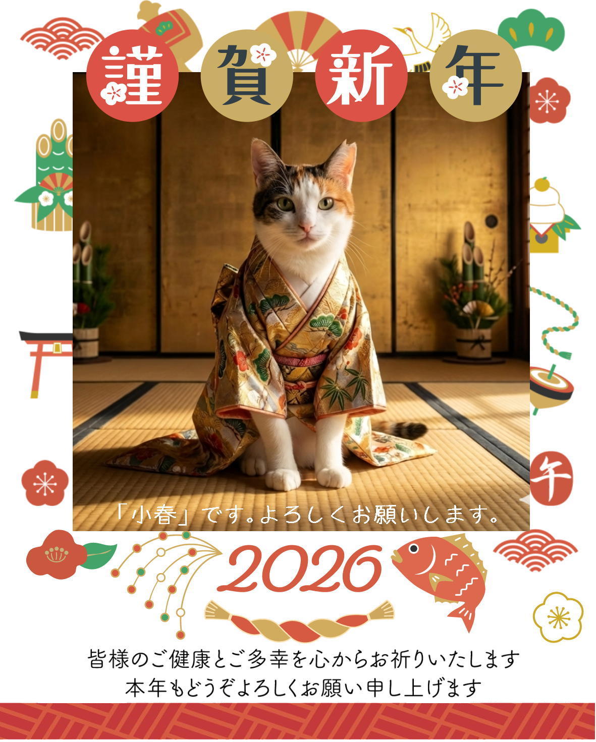 謹賀新年 | MAXのおもちゃ箱