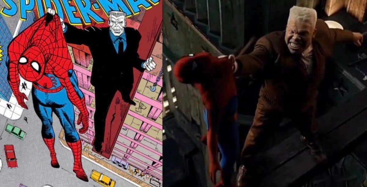 Marvel has revealed the first look at Tombstone battling Spider-Man in Spider-Man: Brand New Day. The scene recreates the iconic Spectacular Spider-Man #142 comic cover.