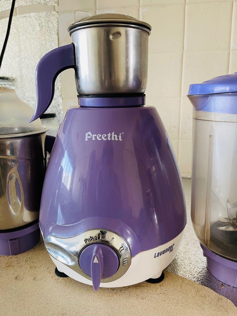 Mixer Machine Preethi Lavender Pro Mixer Grinder Mg 185 Preethi