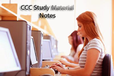 CCC Study Material Notes For Text Editor Paint Window Setting