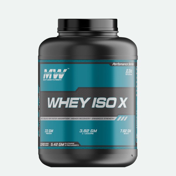 30% Discount: Whey Iso X (1.5KG) | Muscle Building