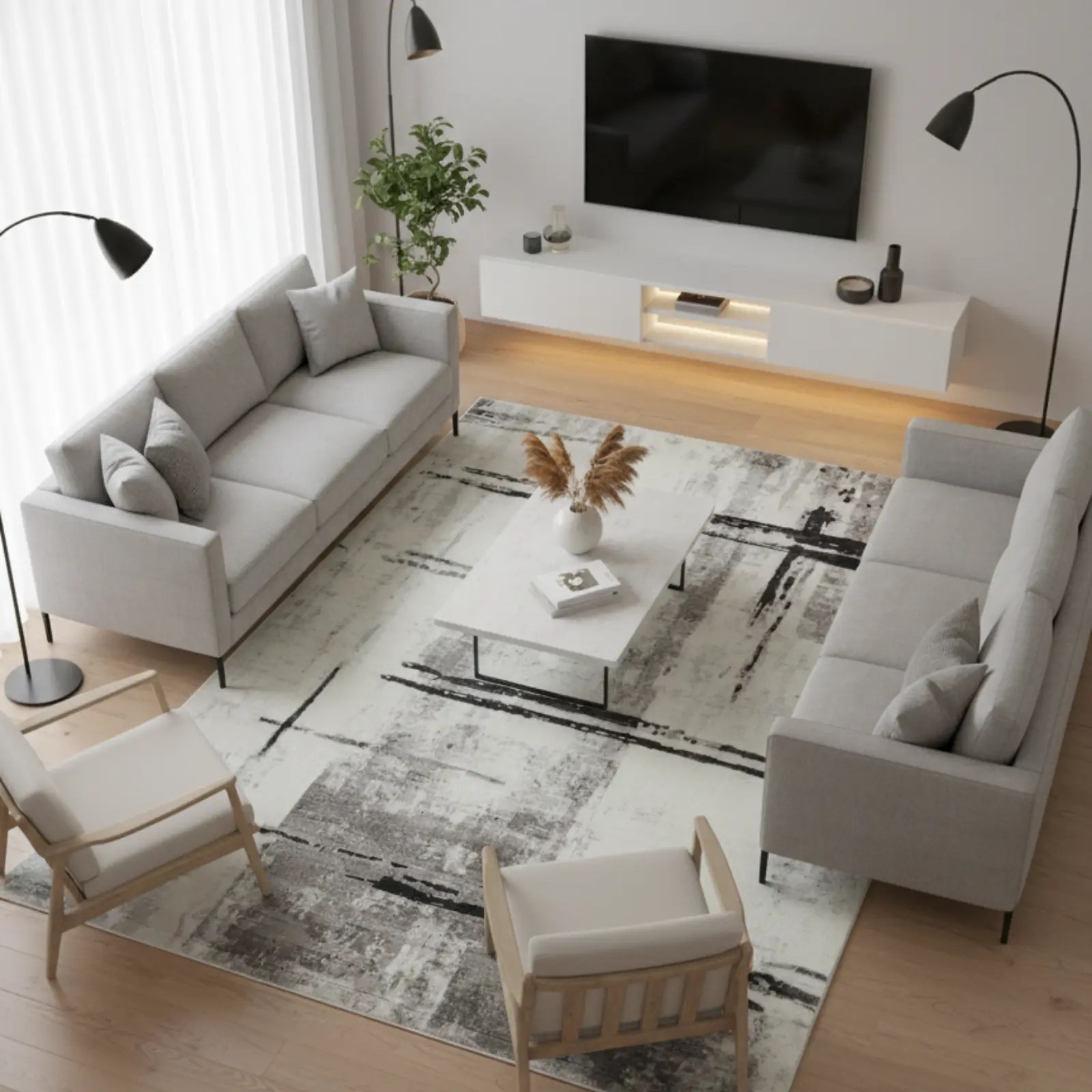 0417256 Renaissance 160x230cm Scape Rug (2)
