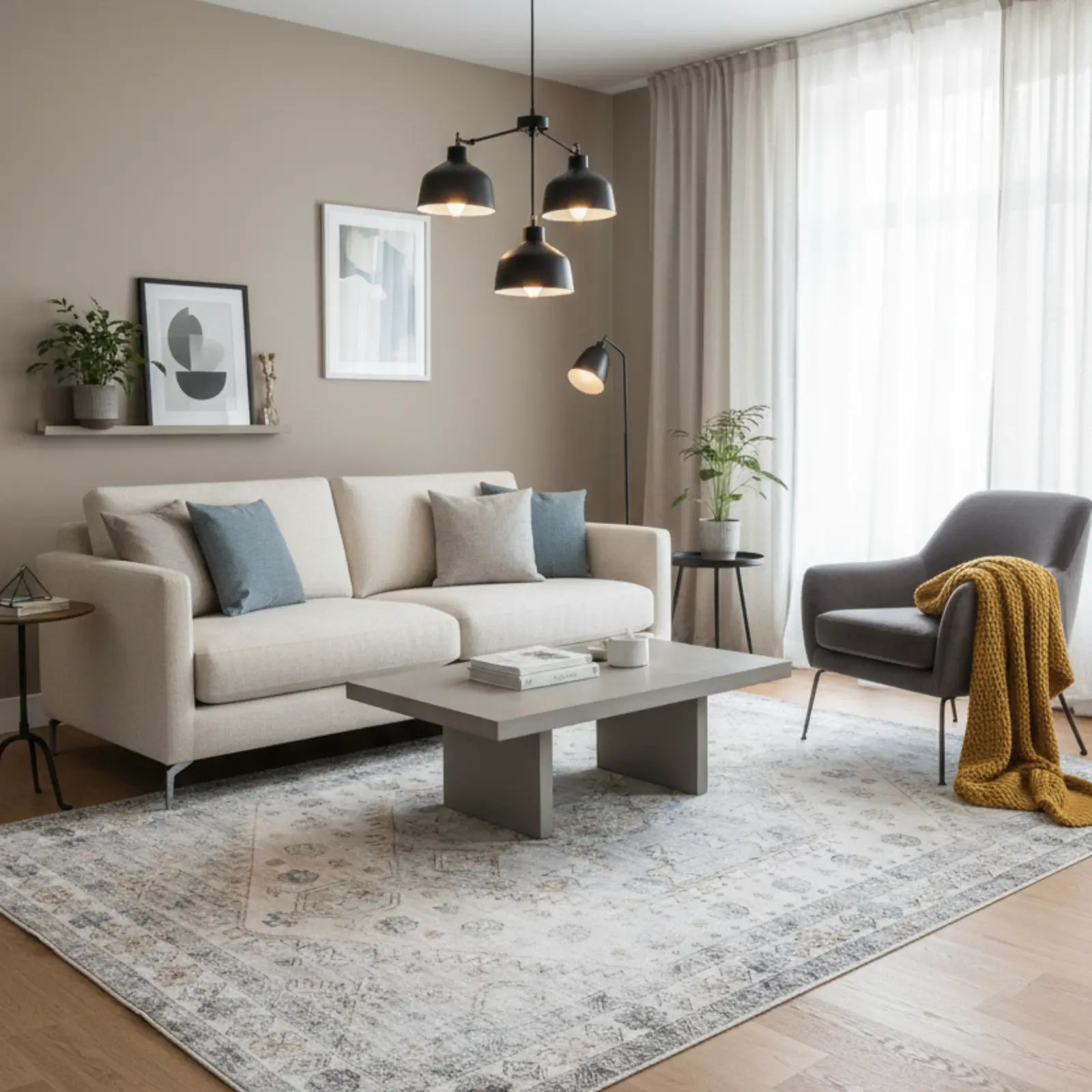 1006253 Renaissance 160x230cm Haze Rug (2)