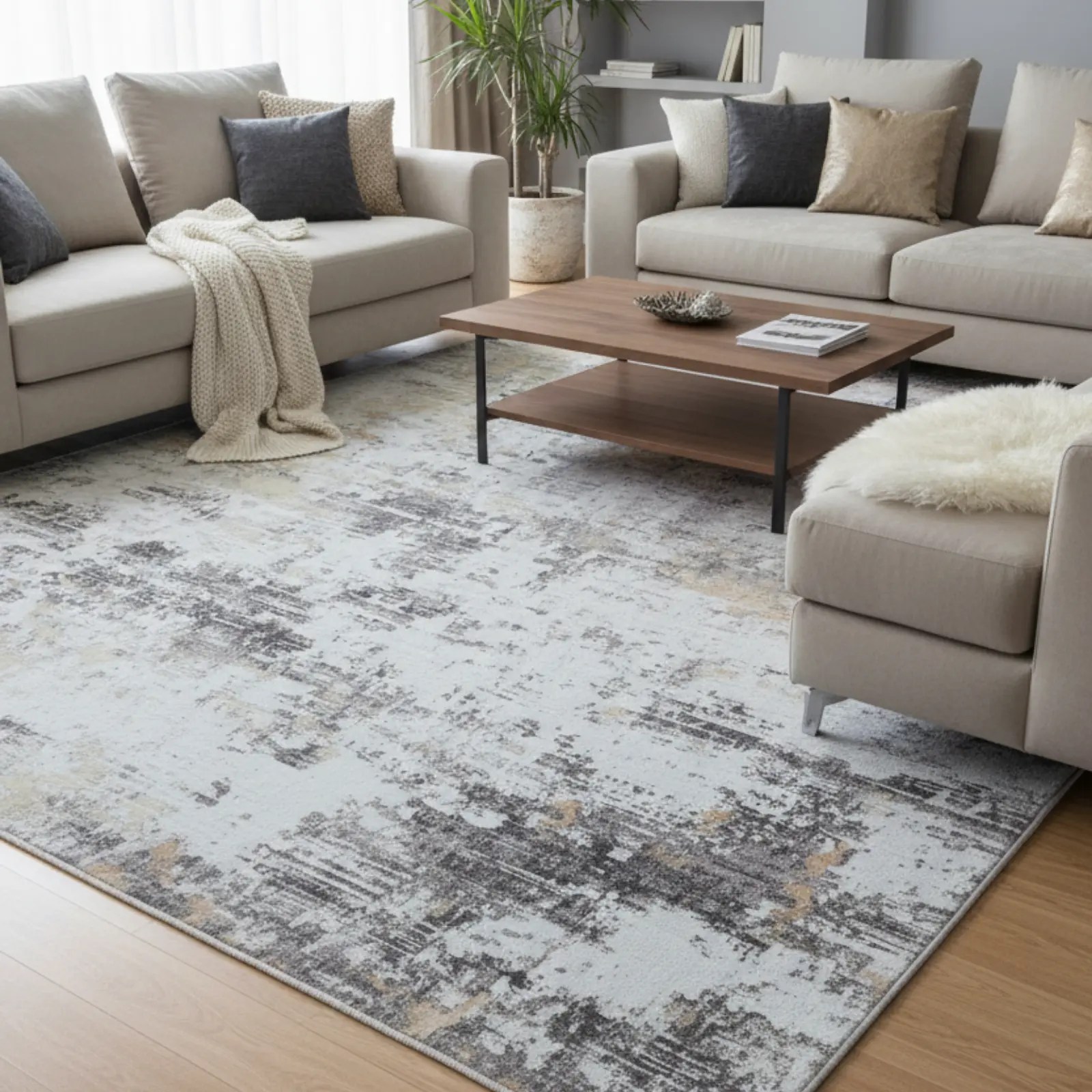 1006270 Renaissance 200x300cm Terra Rug (2)