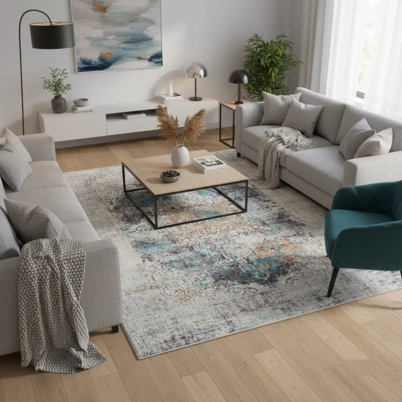 1006323 Renaissance 300x400cm Regal Rug (2)