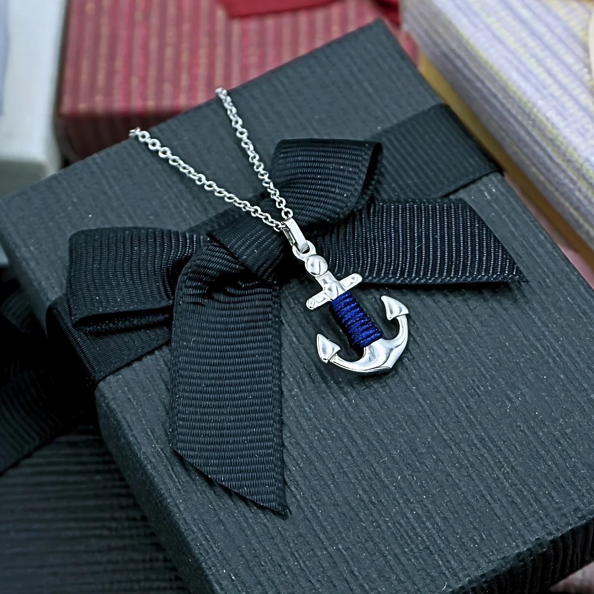 Anchor Pendant Necklace 