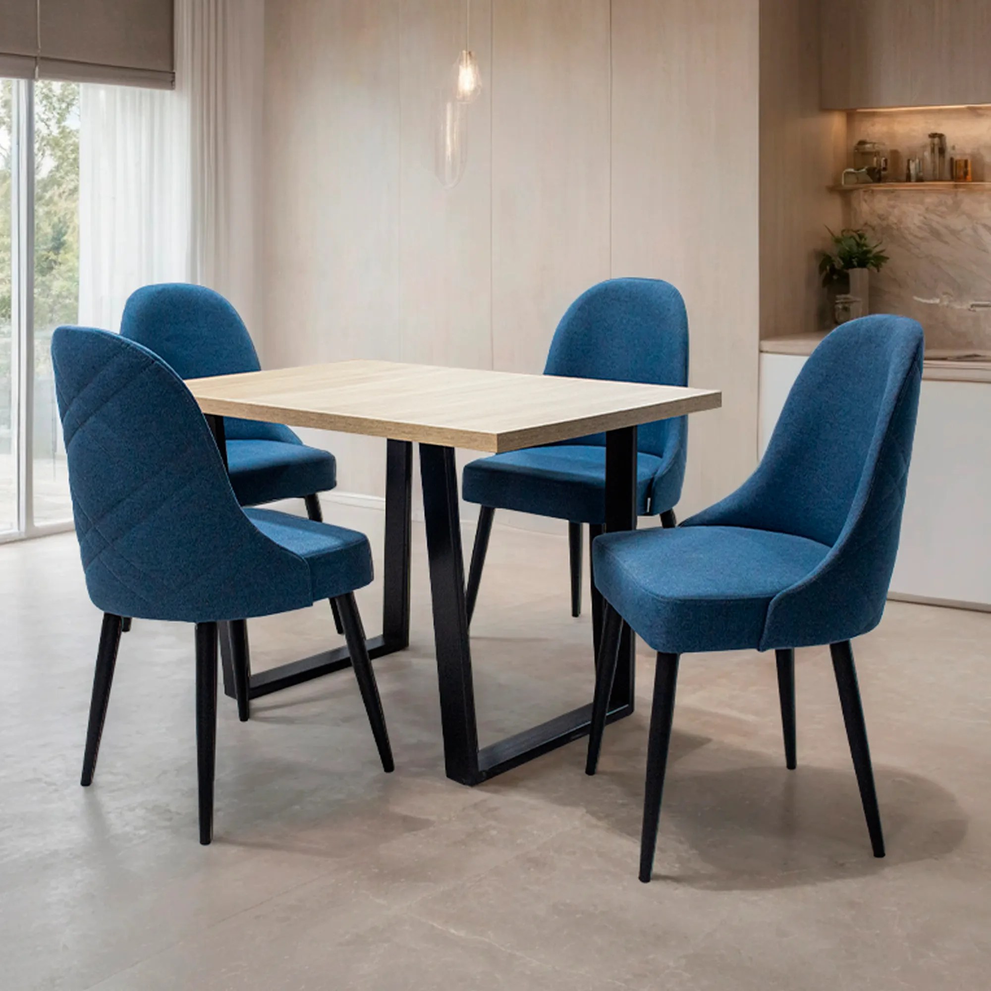 juego de comedor 4 puestos - Comedor Niza