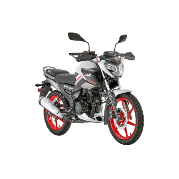 raider 125 racing - gris california roja