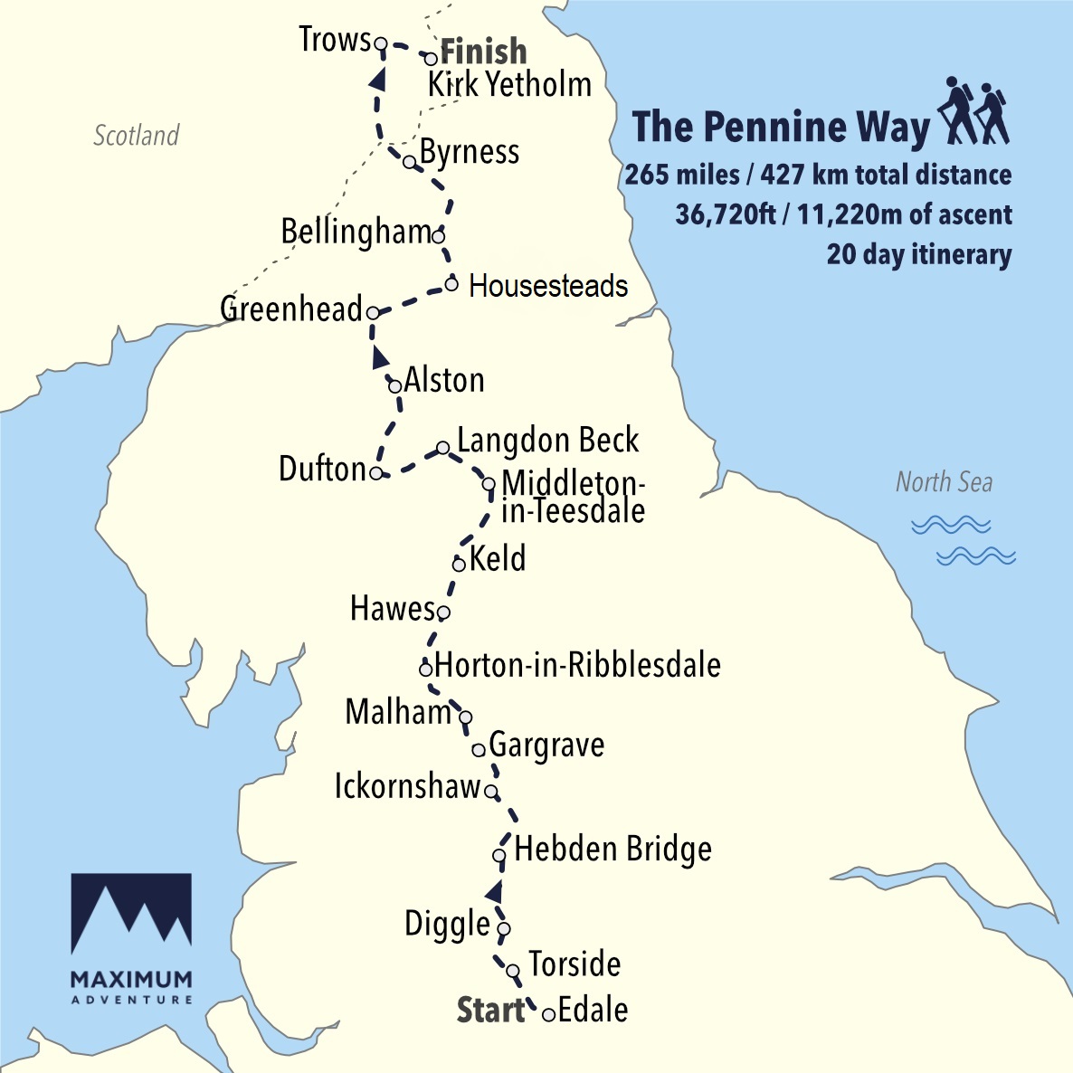 Walk Edale To Horton In Ribblesdale Maximum Adventure Pennine Way Edited 