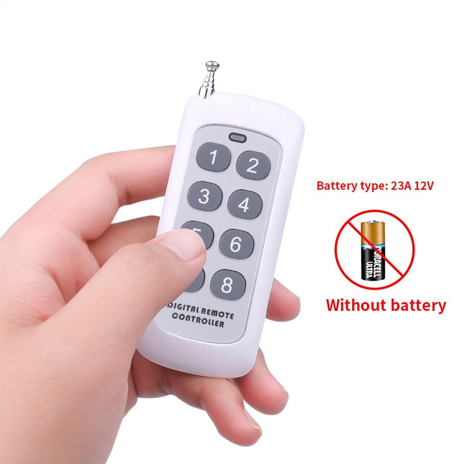 8CH RF Long Range 433MHz Remote control - Maximustronics