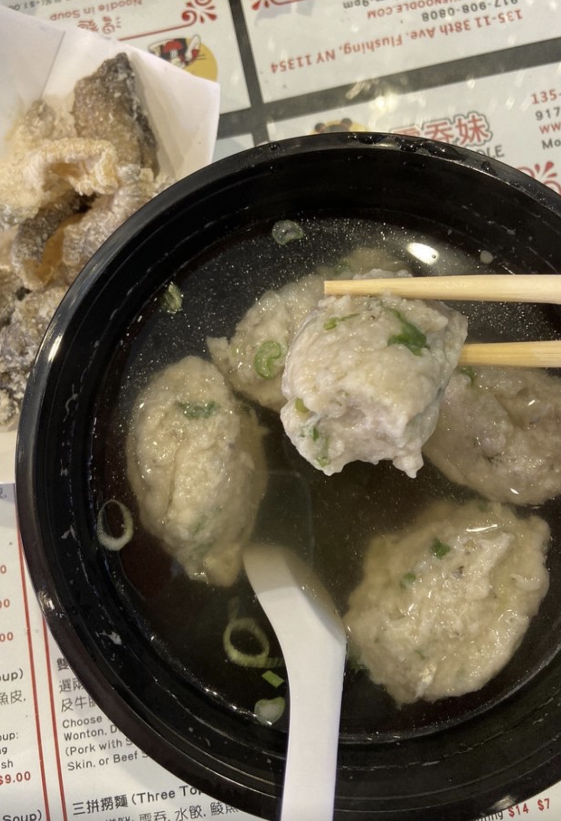 Dace Fish Ball Soup