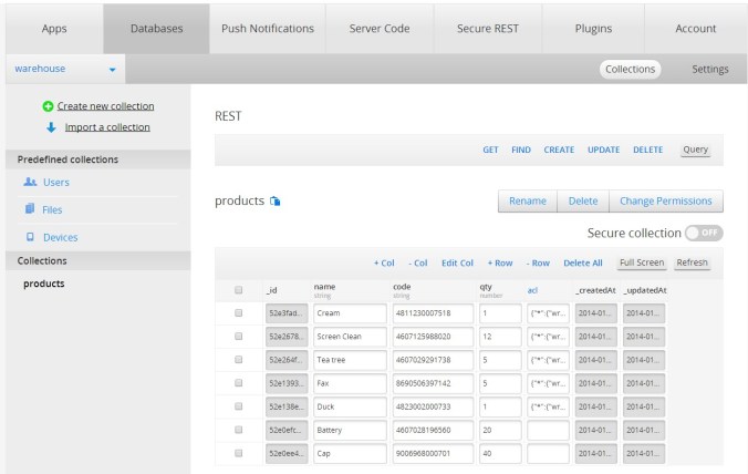 database