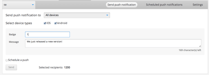 push