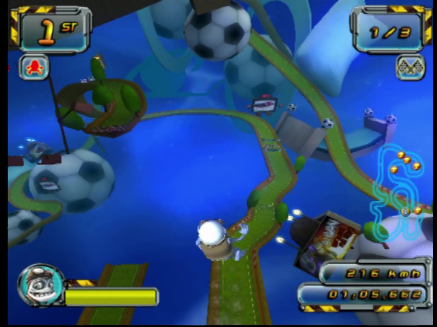 Review - Crazy Frog: Arcade Racer (PS2) - Maximum Utmost