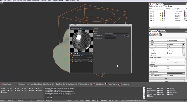 MAXWELL FOR RHINO MATERIALS