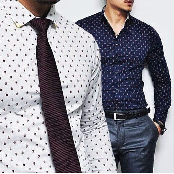 dotted shirts