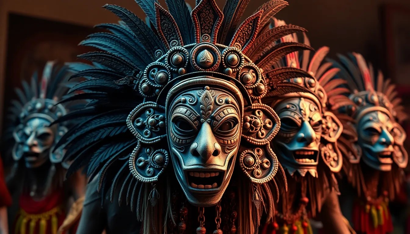 The Masks of Transformation: Unveiling the Role of Masks in Mayan Dance