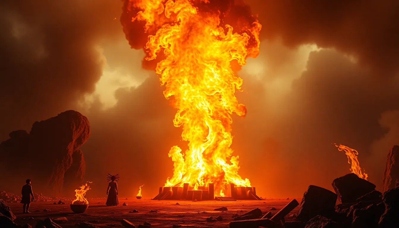 The Role of Fire in Mayan Creation Myths: A Transformative Element