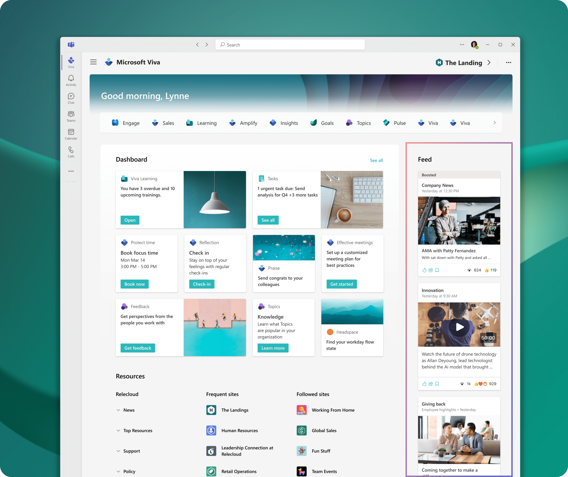 feed example
