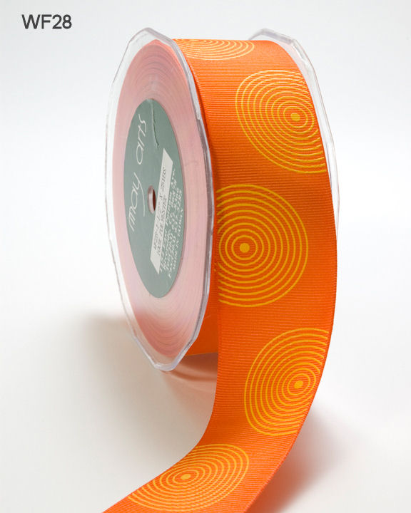 WF28 - ORANGE/YELLOW CIRCLES