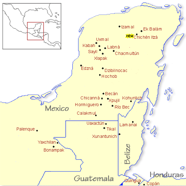 Mayan Ruins Belize Map Yucmap 610x610 2025 