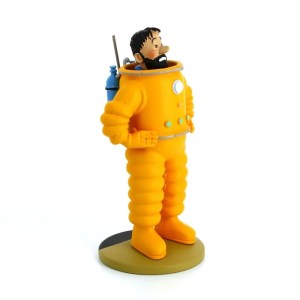 Tintin Resin Figurine - Haddock Cosmonaut 12 cms Statue