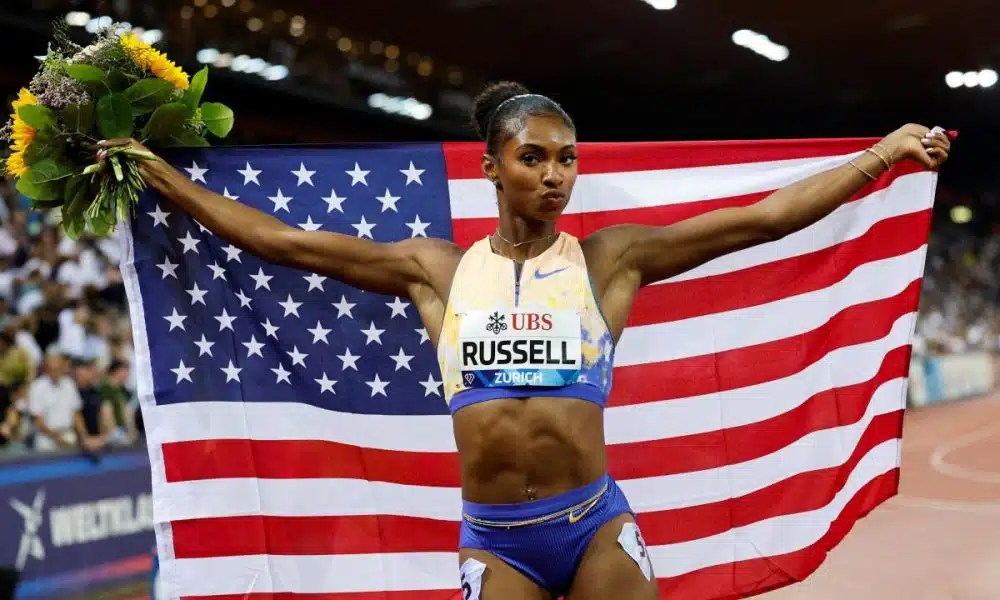 The Record Is Gone: Masai Russell Ends Tobi Amusan’s Four-Year Reign In Stunning Fashion