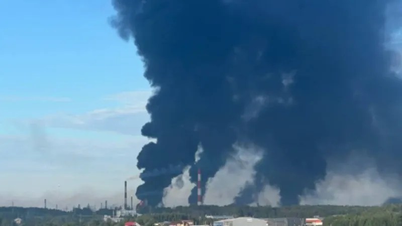 Ukraine's Deepest Strike Yet? Russian Oil Refineries Burn As Black Sea Attacks Intensify