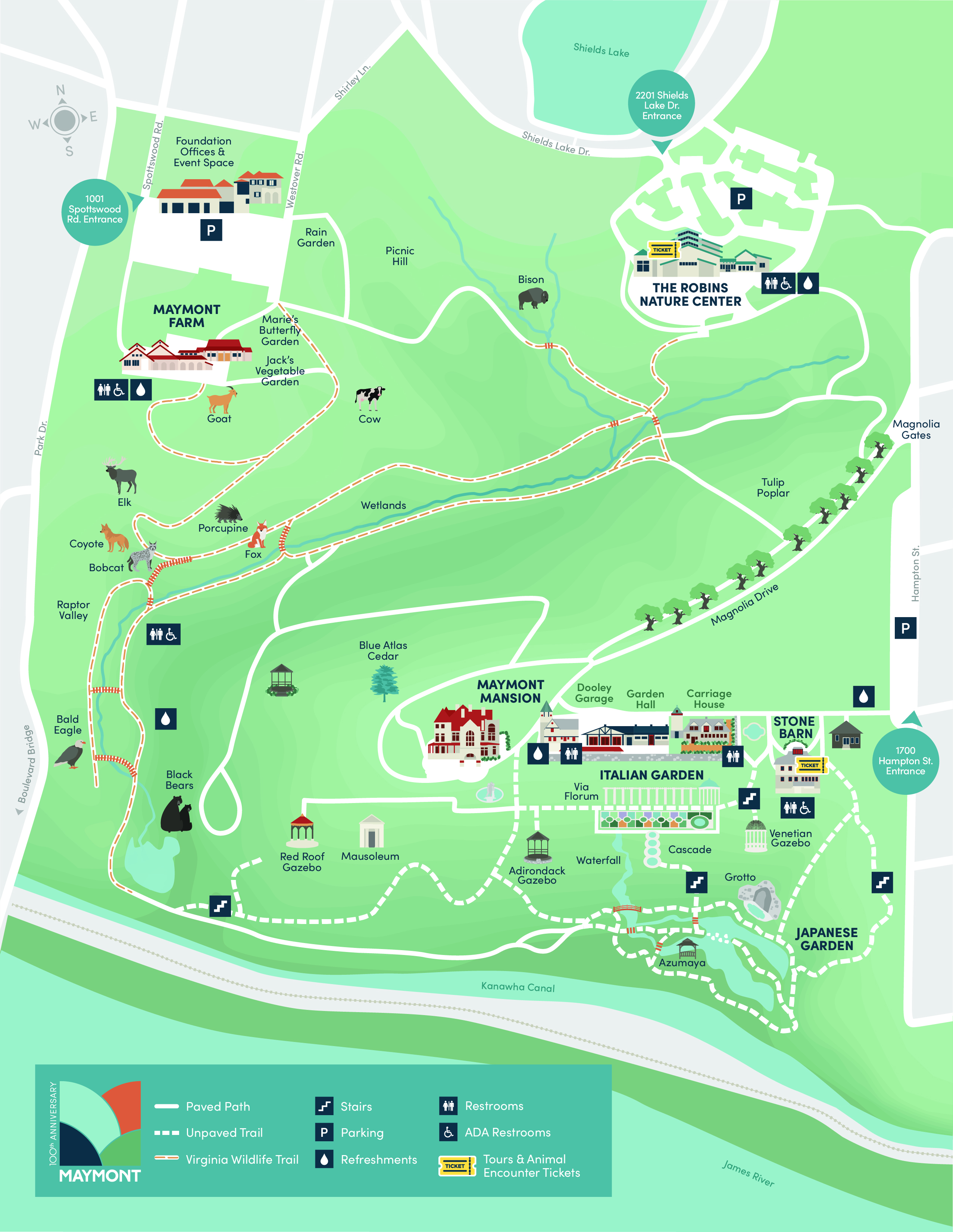 Reopening Events 2026 Maymont Primary Map Closed Paths English Scaled 