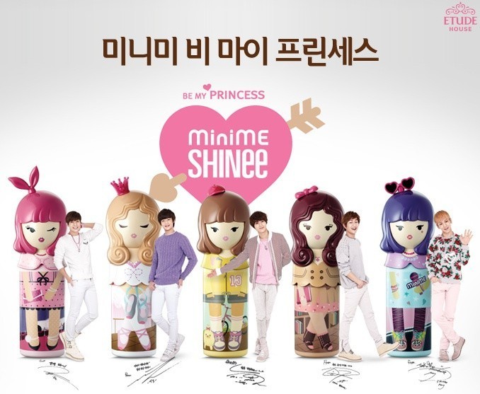 SHINee 香水　エチュード　ハウス　Be My Princess 人形5体 Be My Princess' Perfume - Smell Like a Boy Band's Ideal Girl