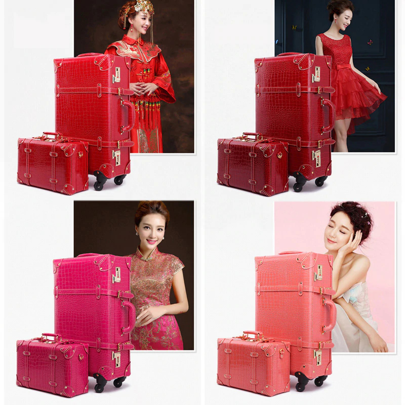 bride luggage set