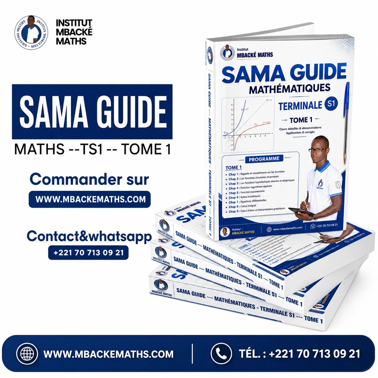 LIVRE – TS1 – SAMA GUIDE EN MATHS