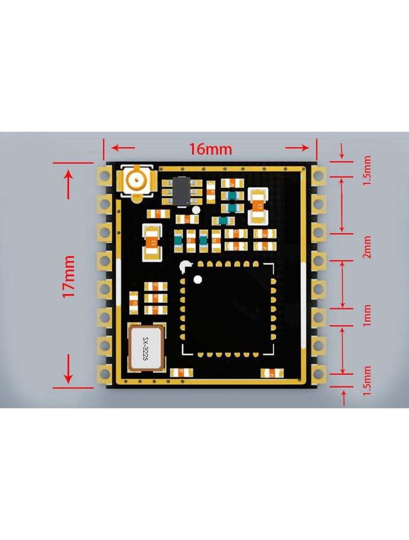 Ra02 Lora Module Long Range Wireless Module 433mhz Iot Mbatechmeds - Abstract Design Collection - Mobile Quality