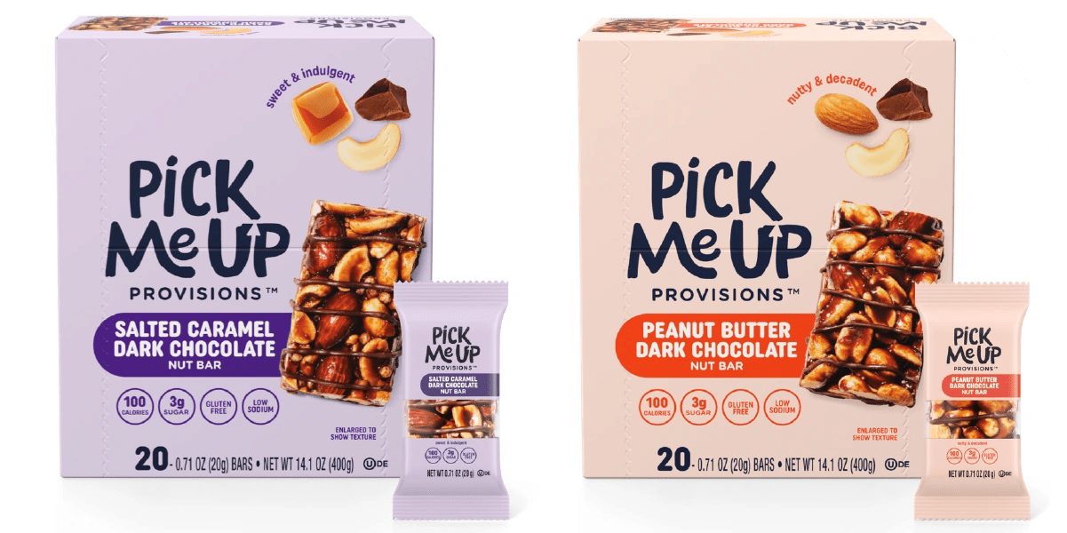Staples Pick Me Up Snack Bar Packaging