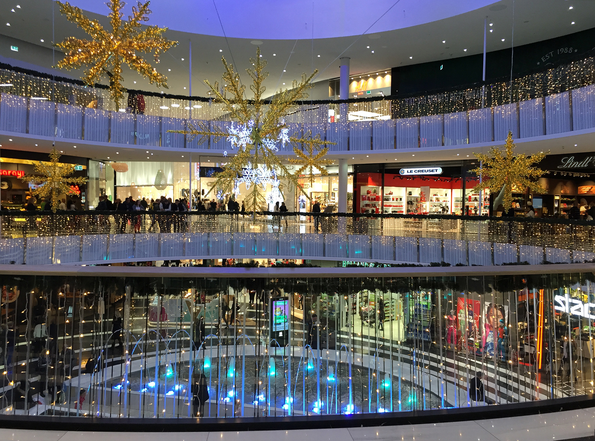 Mall of Scandinavia i december 2015