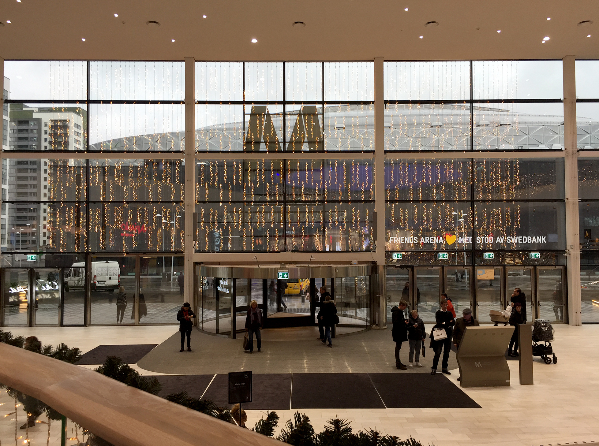 Mall of Scandinavia i december 2015