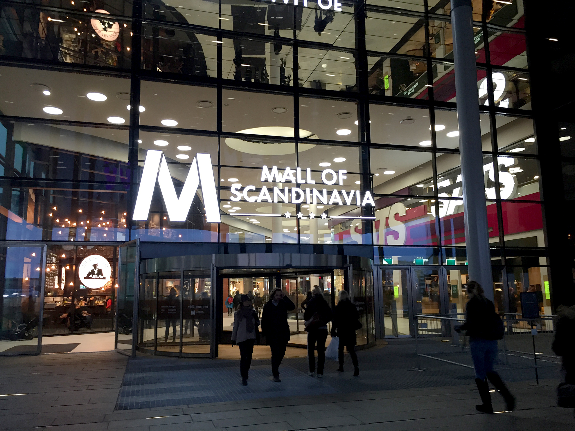 Mall of Scandinavia i december 2015