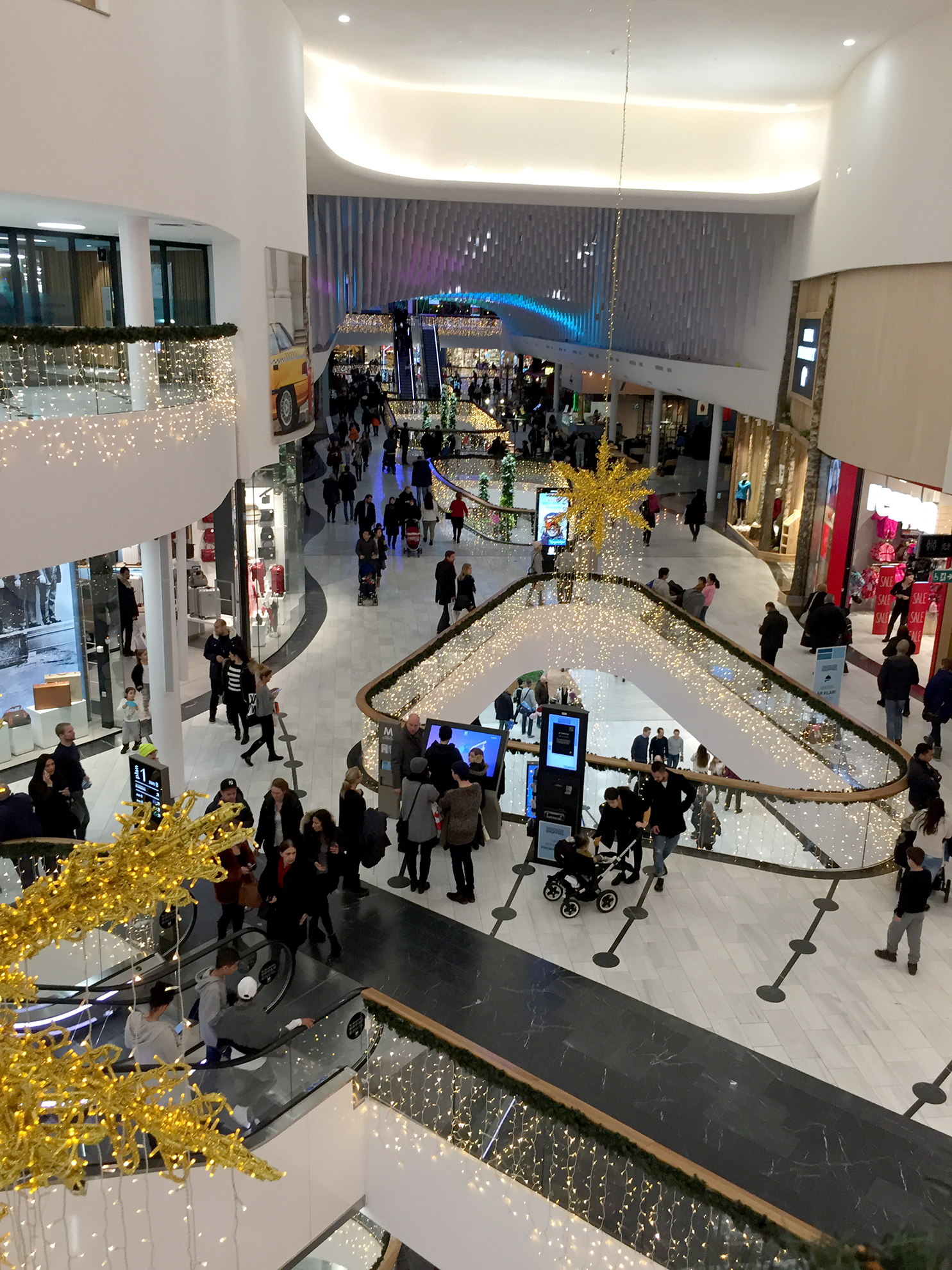 Mall of Scandinavia i december 2015