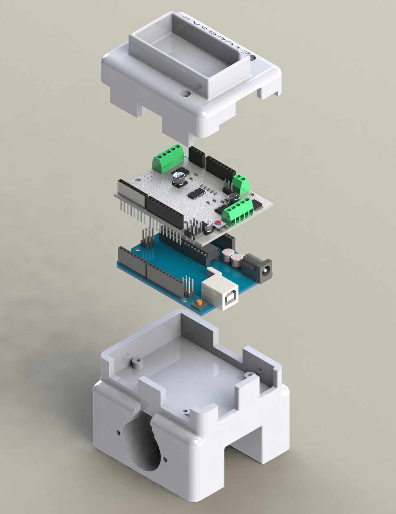 Expanded View of Robot Assembly
