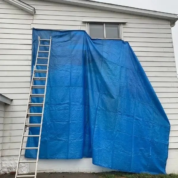 damaged home from wind storm mbi bath solutions conneaut ohio bathroom remodeling