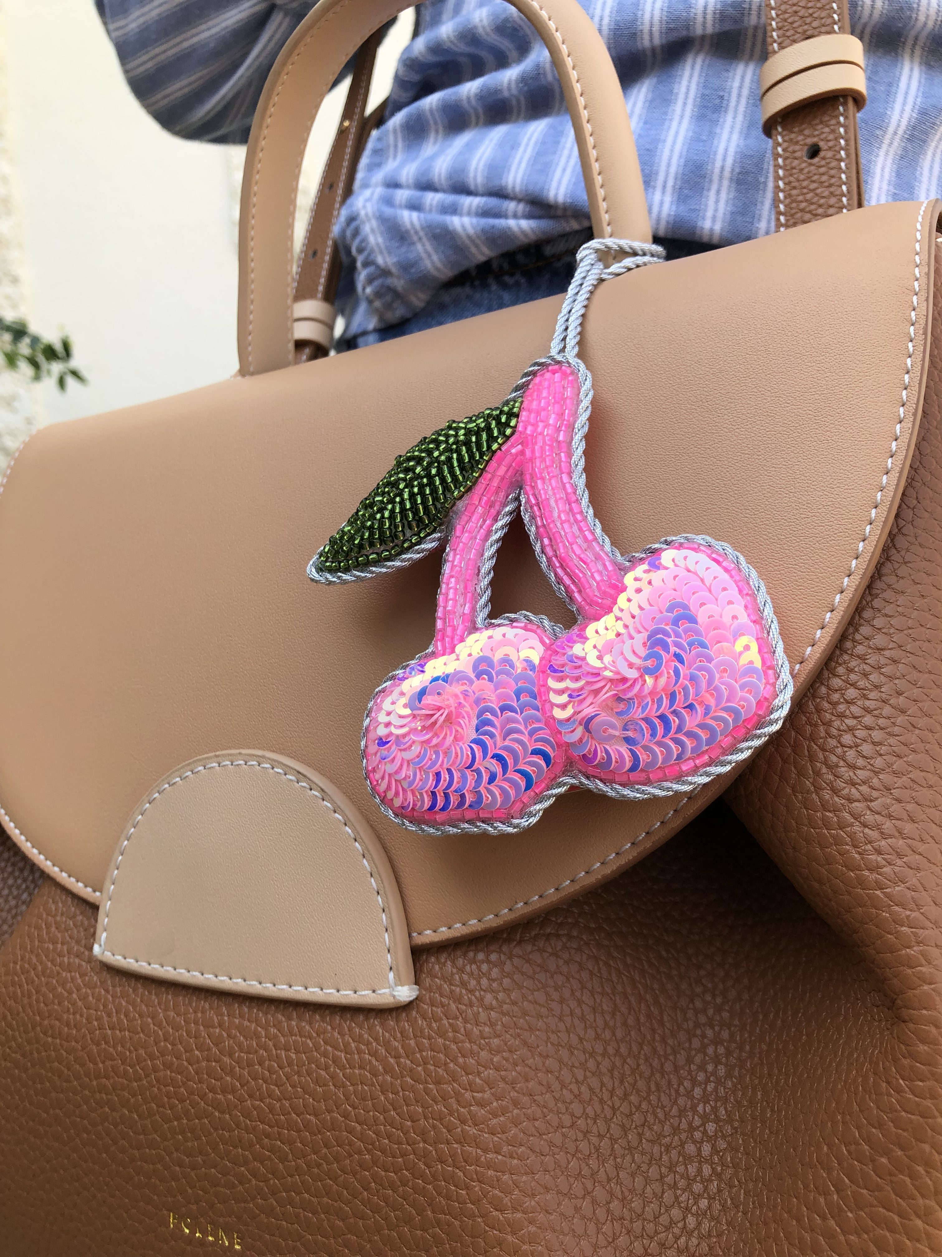 Pink Bliss Bag Charm