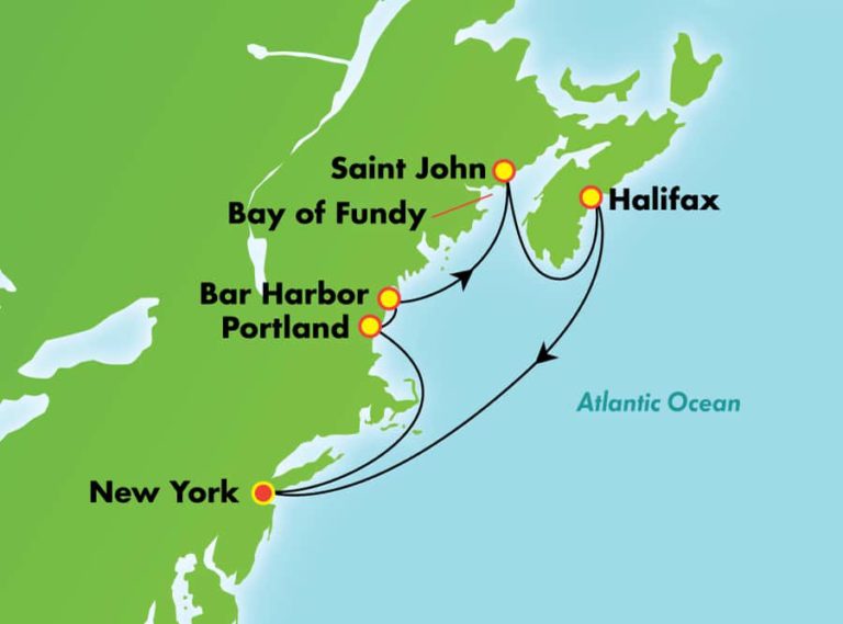 Canada New England Itinerary Mb Travel Tour