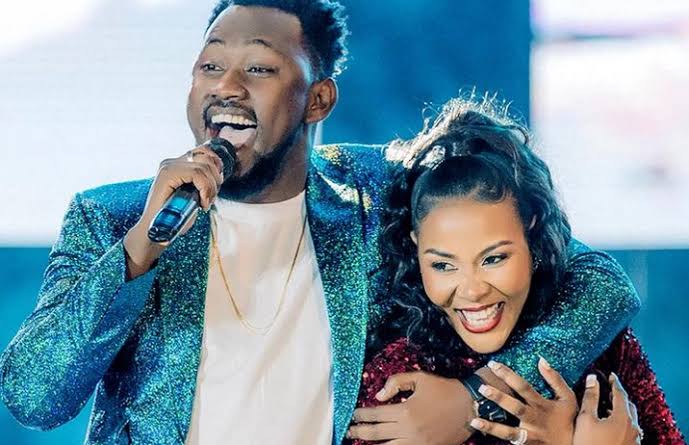 Desire Luzinda asks fans to be patient as they wait to see her twins with Levixone