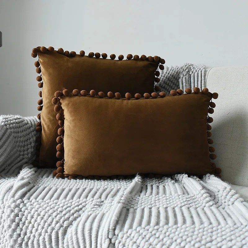 Velvet Throw Pillow Covers