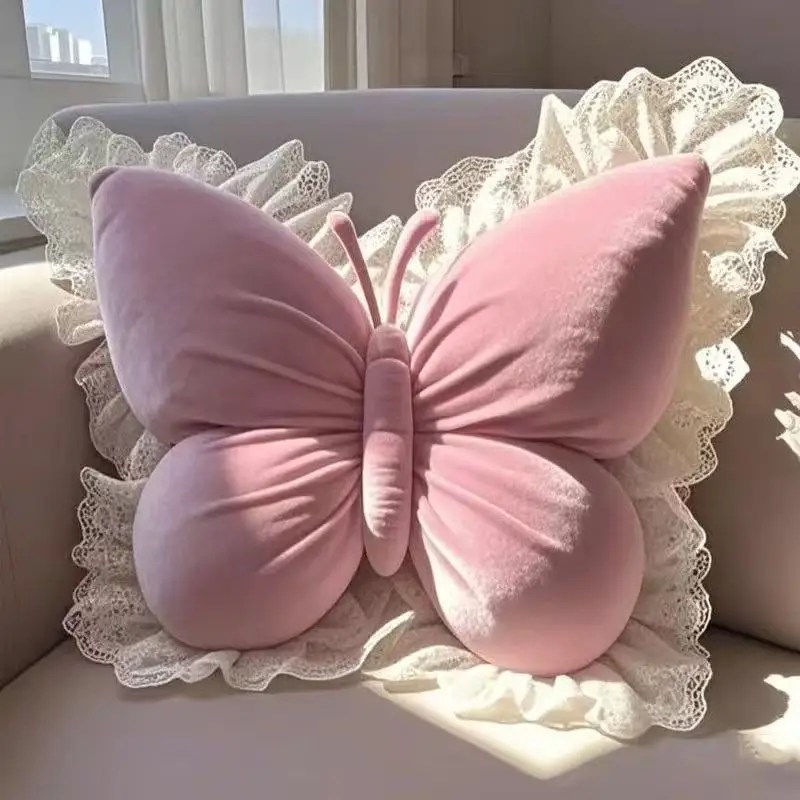 Princess Butterfly Office Pillow 