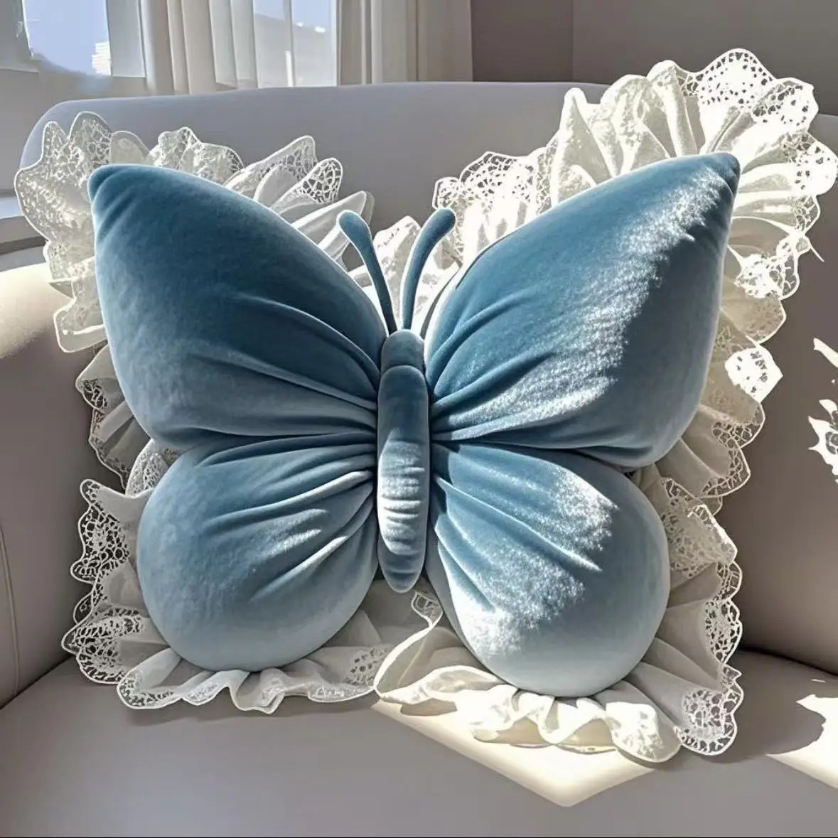 Princess Butterfly Office Pillow 