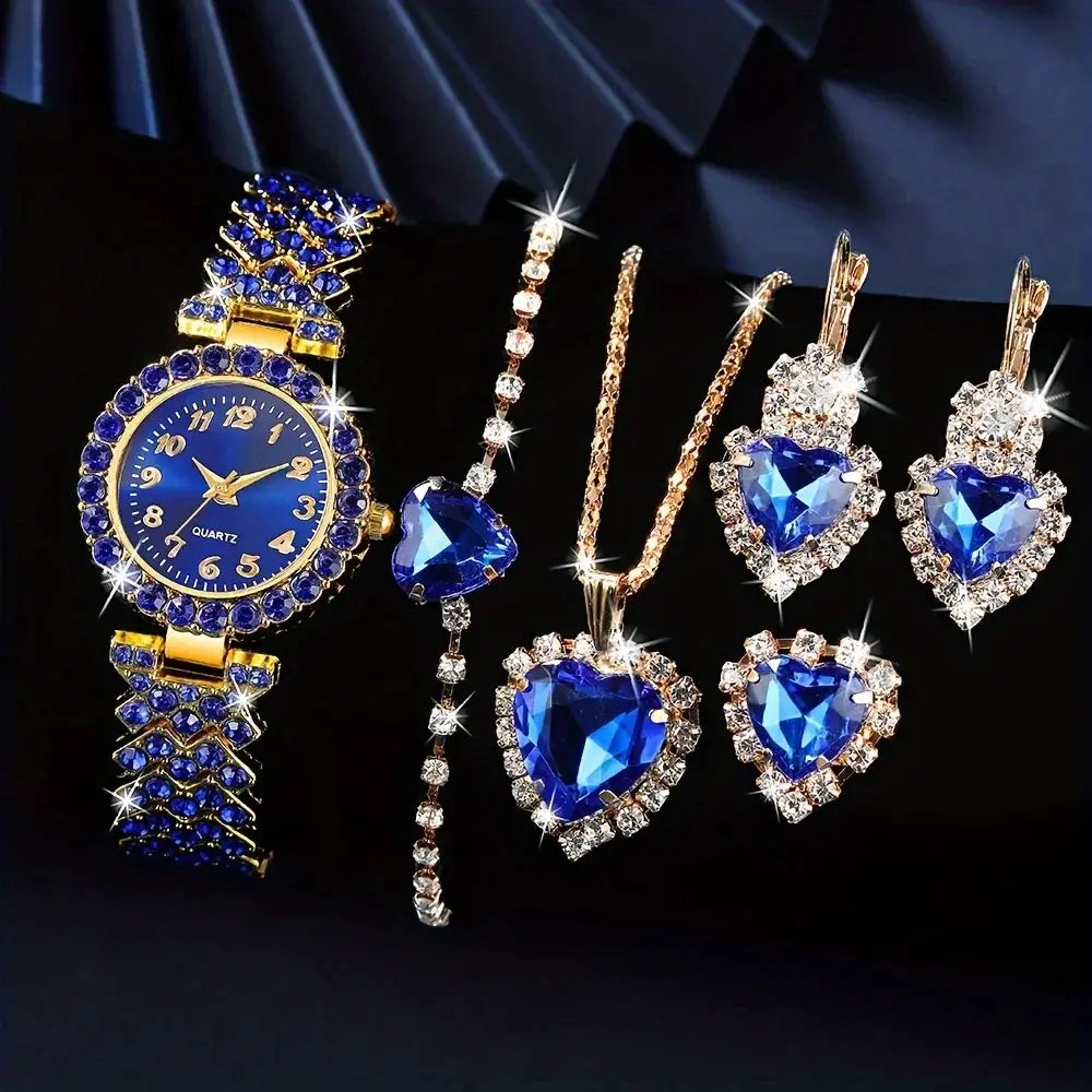 Fashionable women's quartz watch set