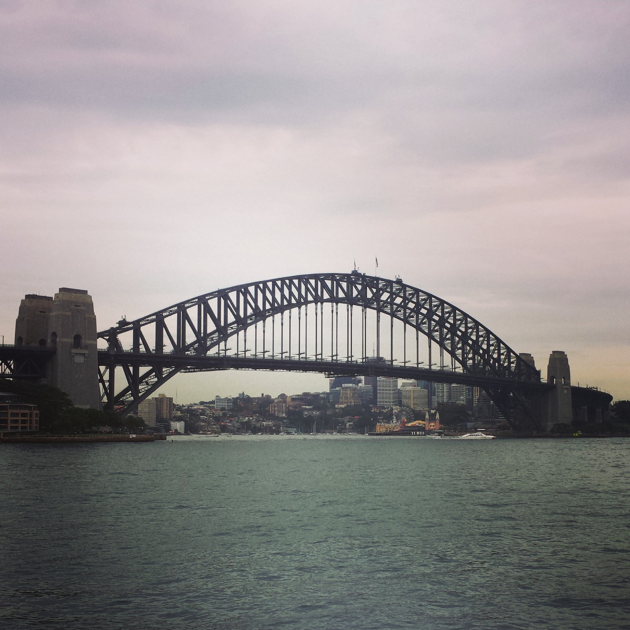 Instagramed Harbor Bridge