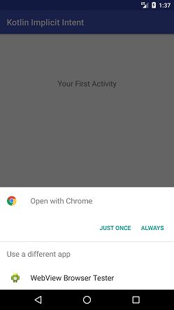 Mcatutorials Com Kotlin Android Implicit Intent - Classic Space Texture - Full HD