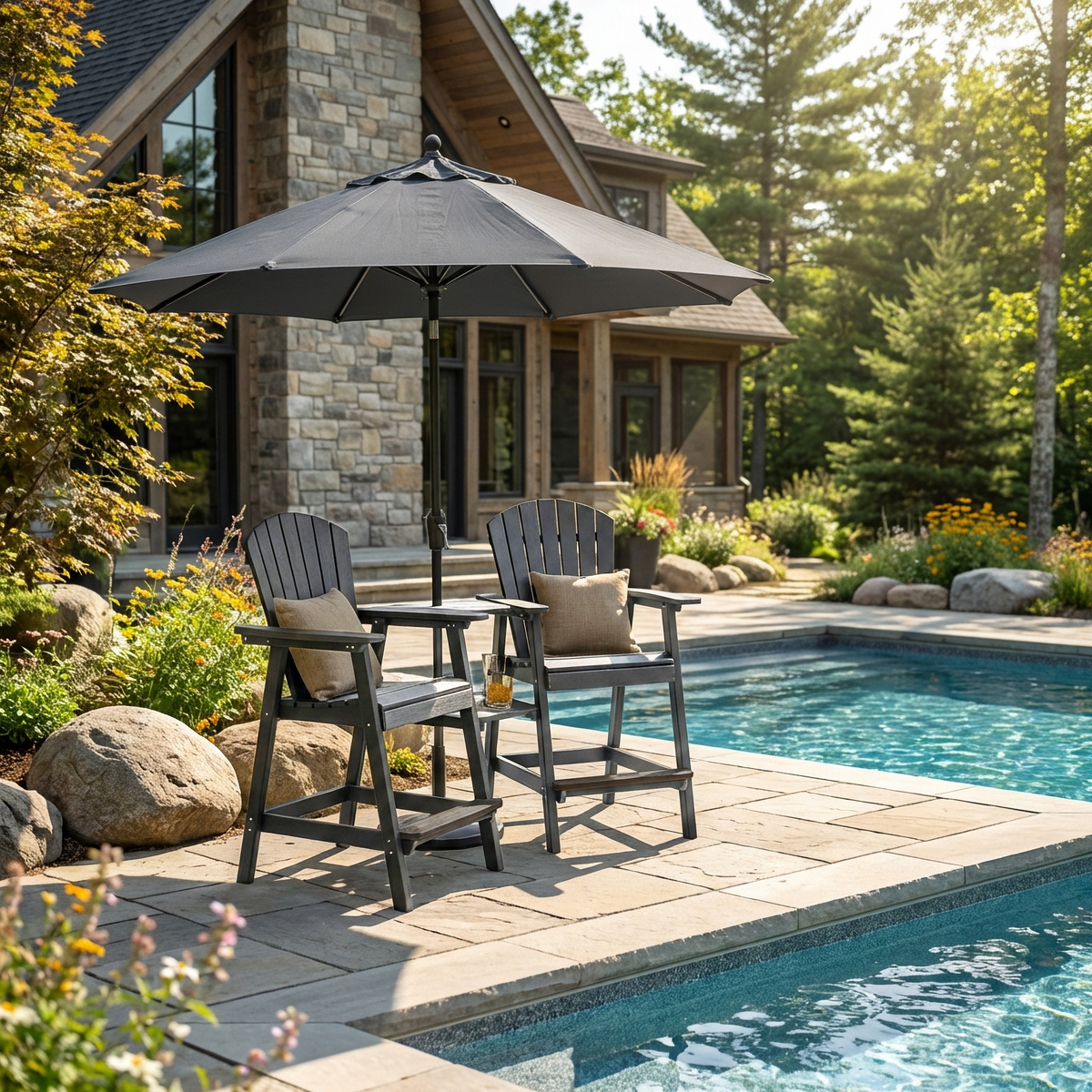 ŌWOW High Adirondack Chairs - McBurney LeisureScapes
